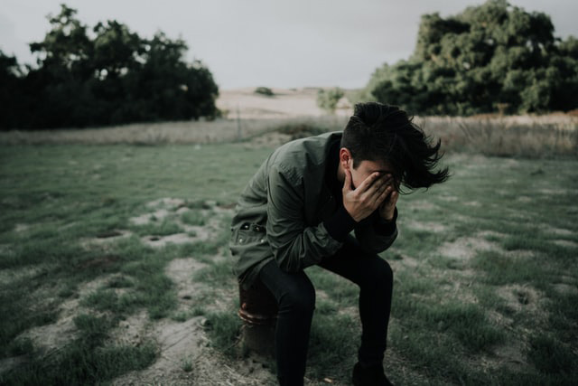 Boy with mental health issues